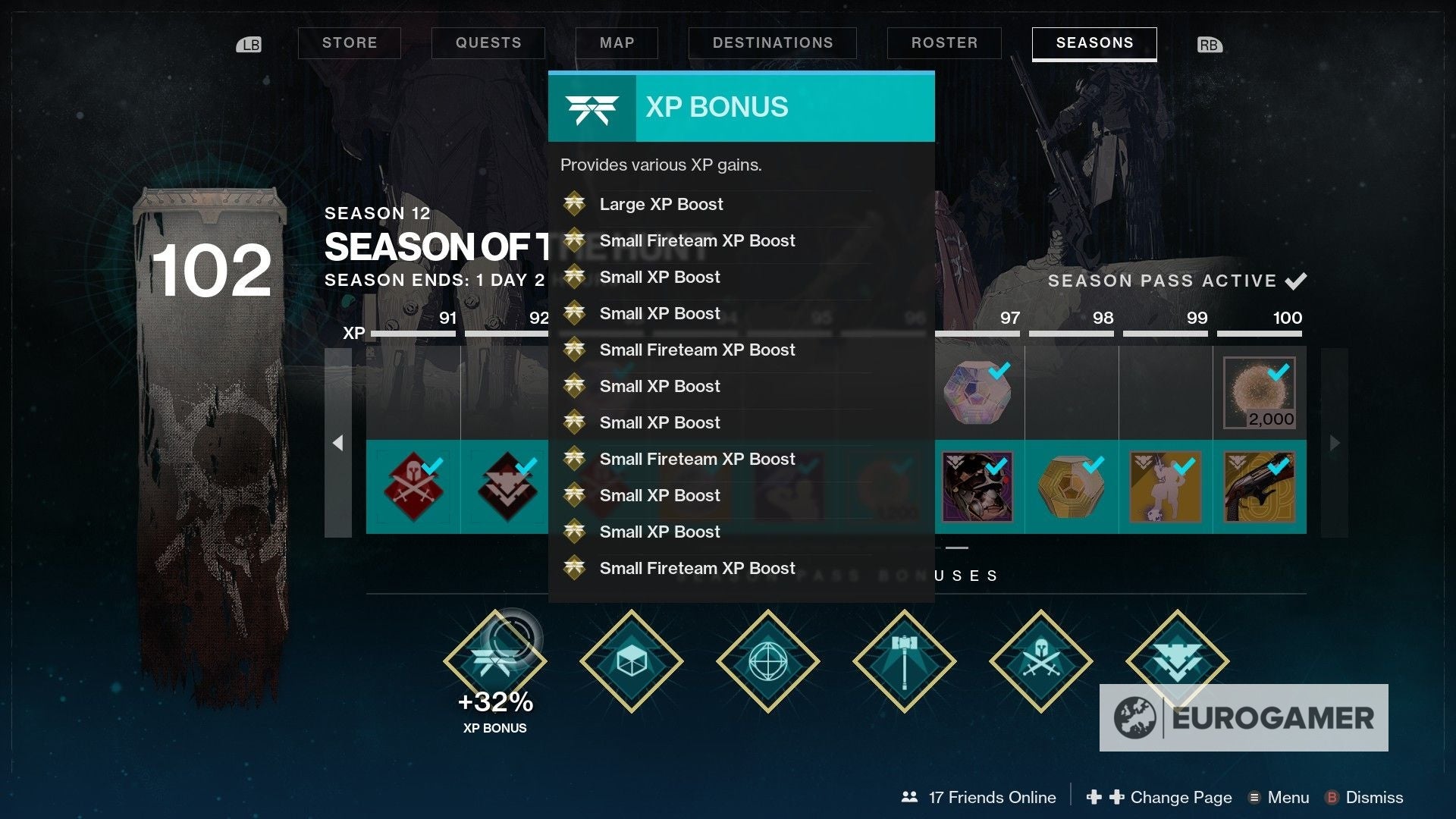 Destiny 2 XP farm suggestions and XP boost sources explained ...