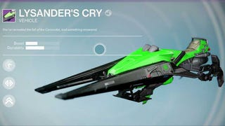 Destiny: The Dawning delivers a new event Sparrow - here's how to get Lysander's Cry and the Bannerfall Ghost