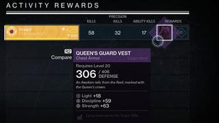 Destiny Legendary gear on offer in Queen's Wrath event