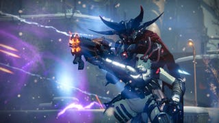 In Destiny: Rise of Iron, a Splicer Captain steals an eye from a Hive Ogre and straps it on his gun