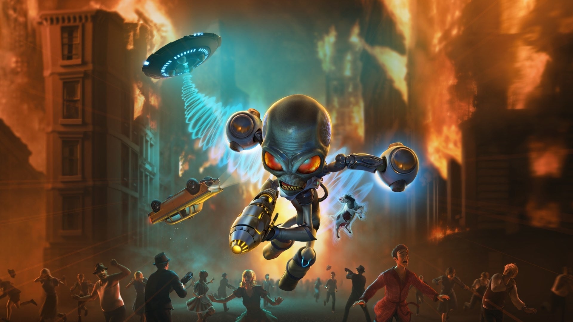 Official art for Destroy all Humans - 4