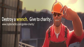 Golden Wrench Destruction For Charity