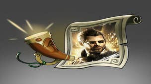 If you'd like to see a Deus Ex: Mankind Divided announcer pack added to Dota 2, cast your vote