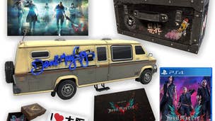 Devil May Cry 5 Collector's Edition comes with a replica van, art book, other physical items