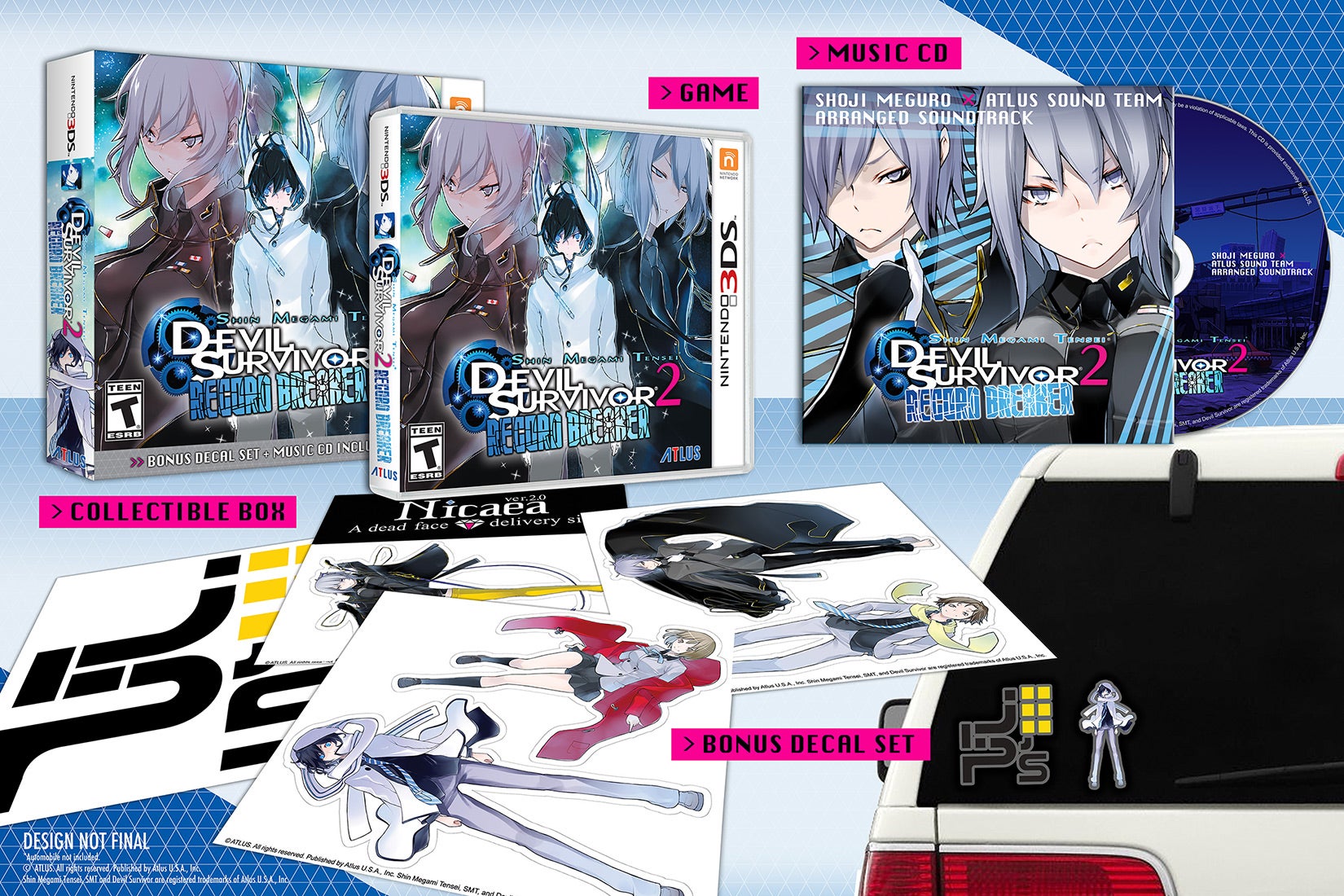 Shin Megami Tensei Devil Survivor 2: Record Breaker pre-order