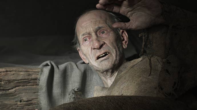 Marius in a Diablo II: Resurrected cutscene.