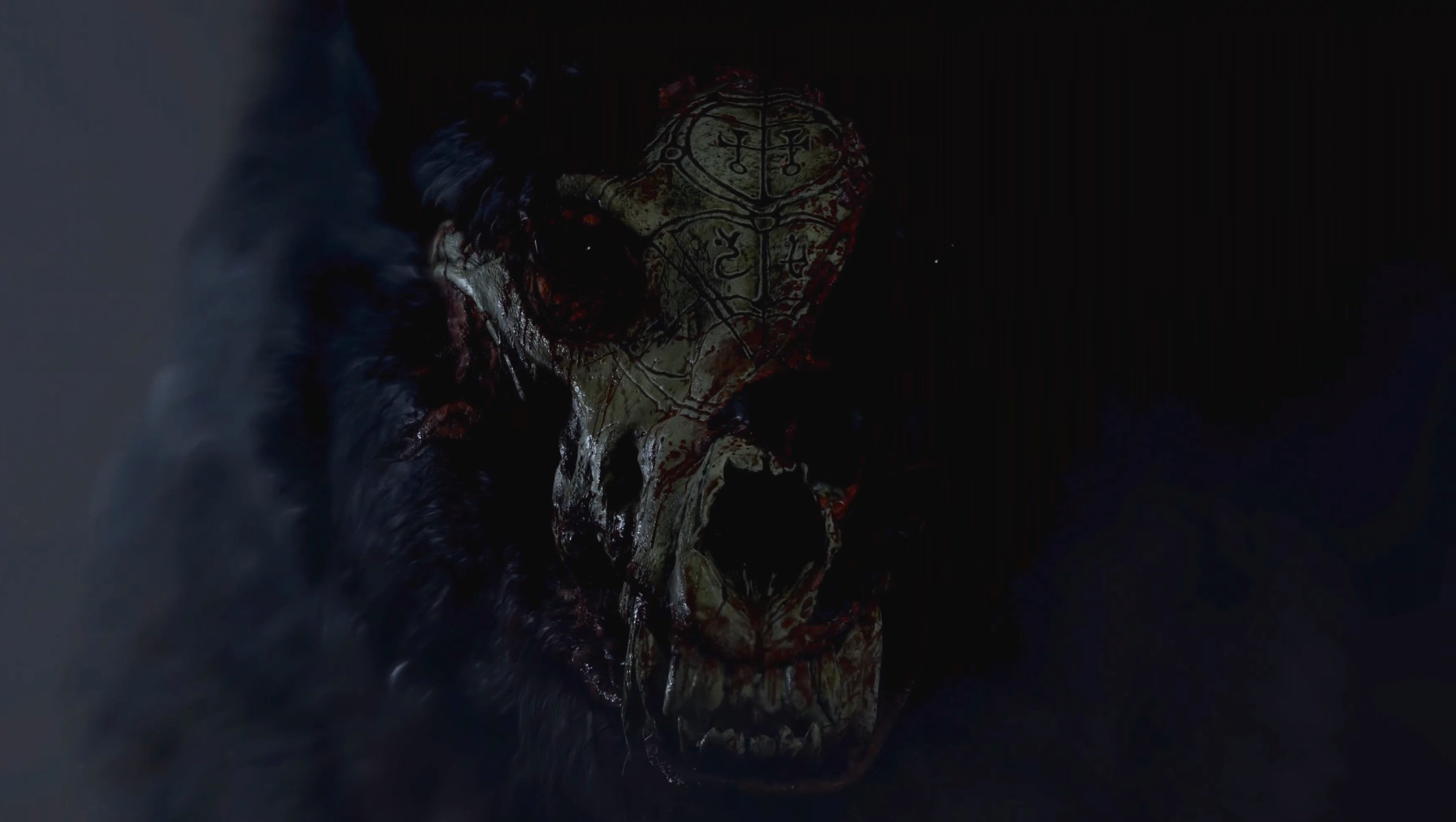 Mephisto, Lord of Hatred as he initially appears to the player in Diablo 4.