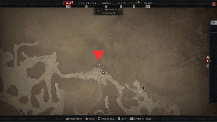 The Scar, which is where you can go to farm Crushed Beast Bones.