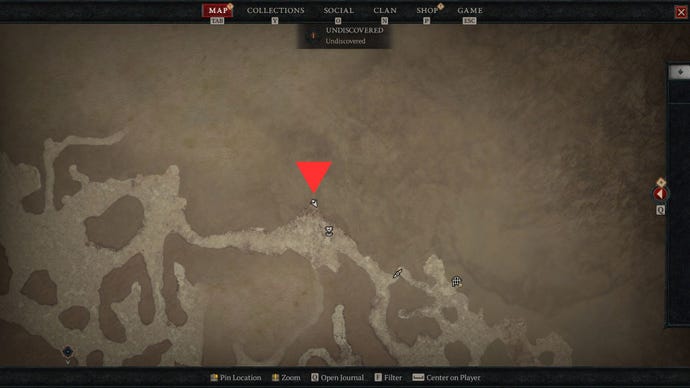 The Scar, which is where you can go to farm Crushed Beast Bones.