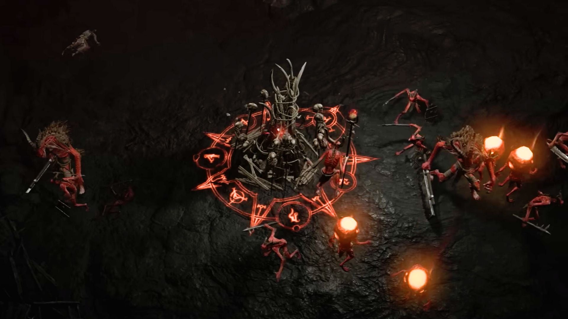 Players fight in the Fields of Hatred as part of the Diablo 4 endgame. - 6