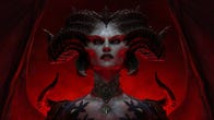 The demonic Lilith looks haughty in Diablo IV wallpaper artwork.