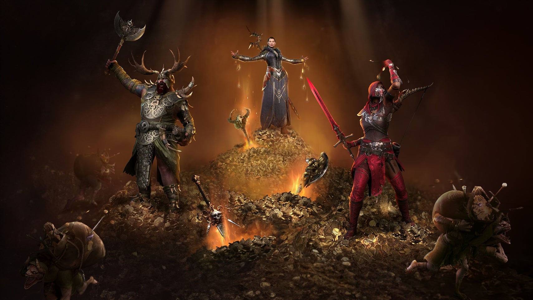 Diablo 4's anniversary celebration brings free cosmetics, more Treasure Goblins than you may have seen before - 1