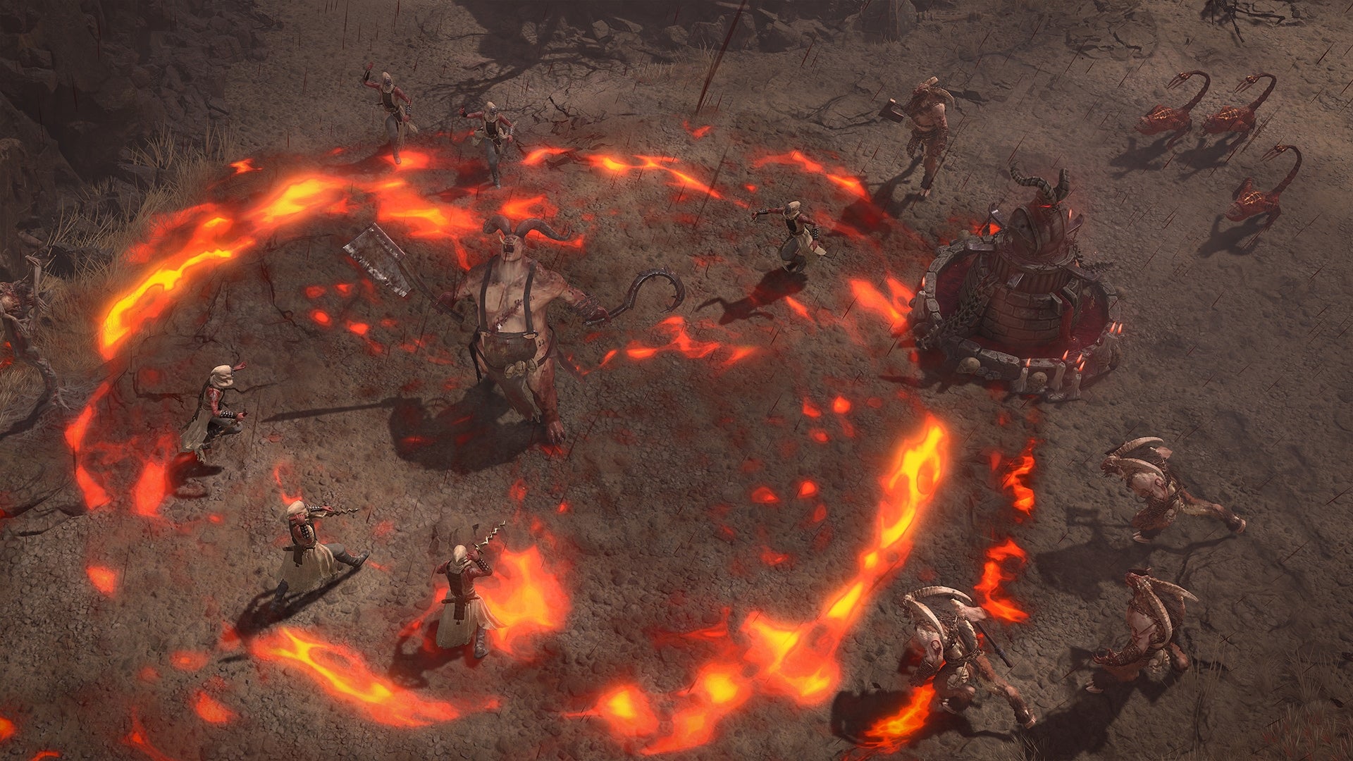 Diablo 4's next season is short, but it lets you become The Butcher, and it has Doom: The Dark Ages skins you probably can't afford