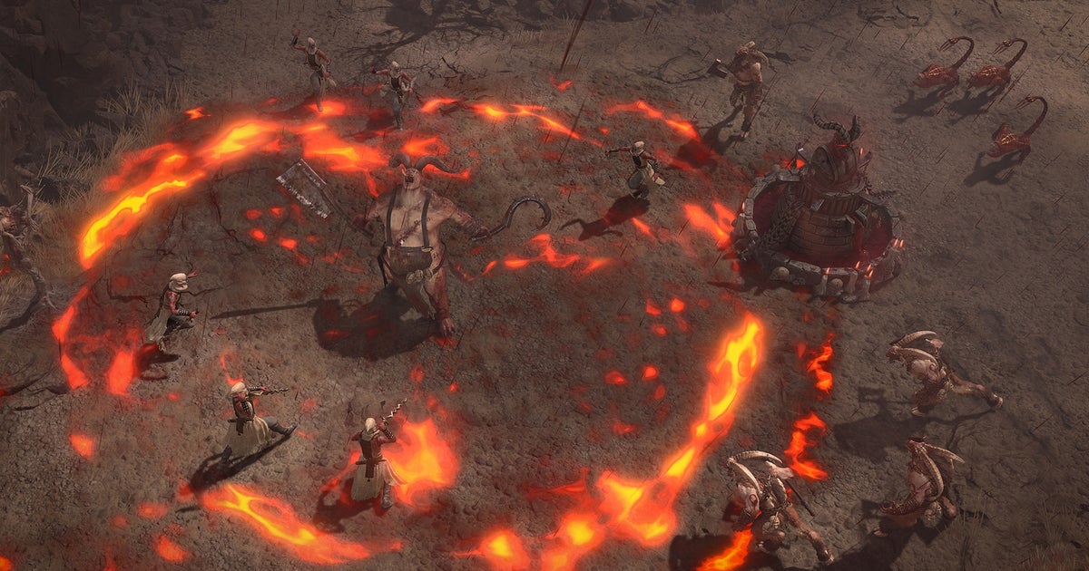Diablo 4's next season is short, but it lets you become The Butcher, and it has Doom: The Dark Ages skins you probably can't afford