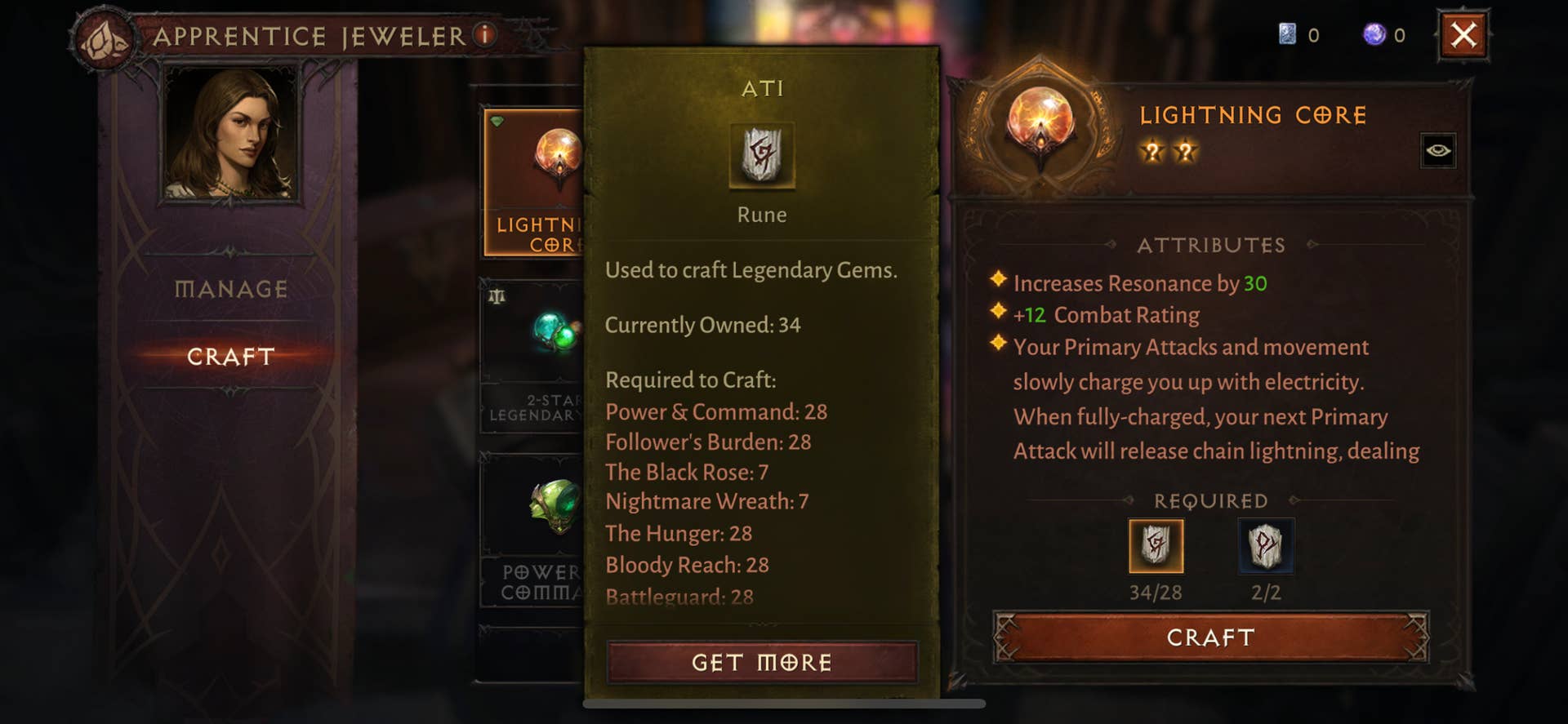Diablo Immortal Gems & Runes Guide How to get the best Legendary Gems