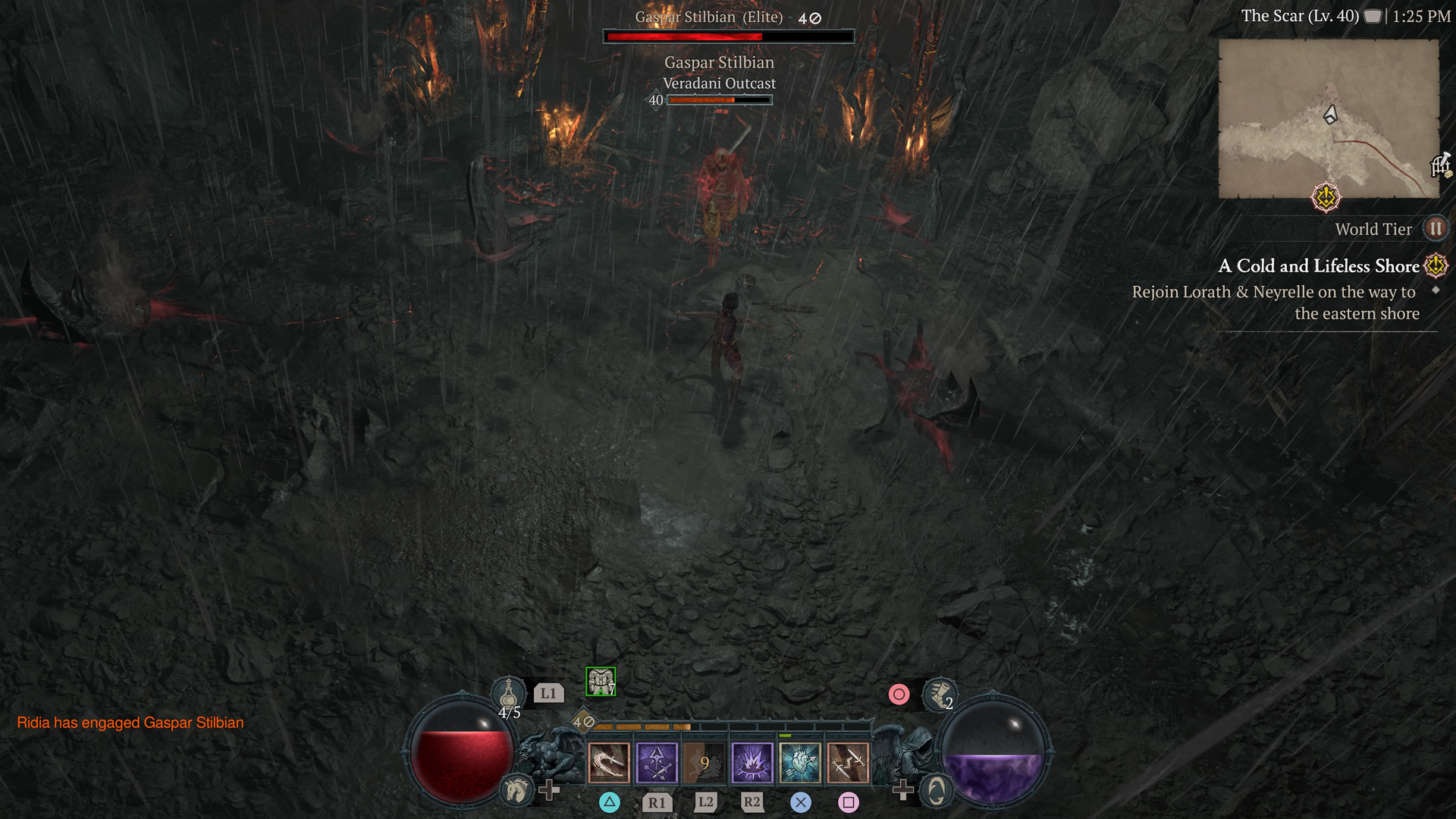 Crushed Beast Bones are dropped by an Elite enemy called Gaspar Stilbian