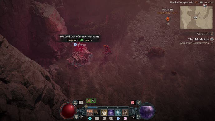 In Diablo 4, you can farm bettter pieces of equipment in Helltide events