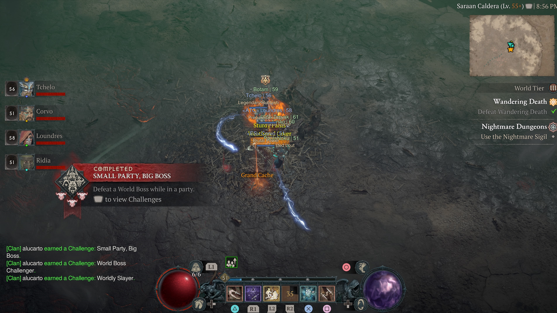 Legendary Gear drops from World Bosses in Diablo 4