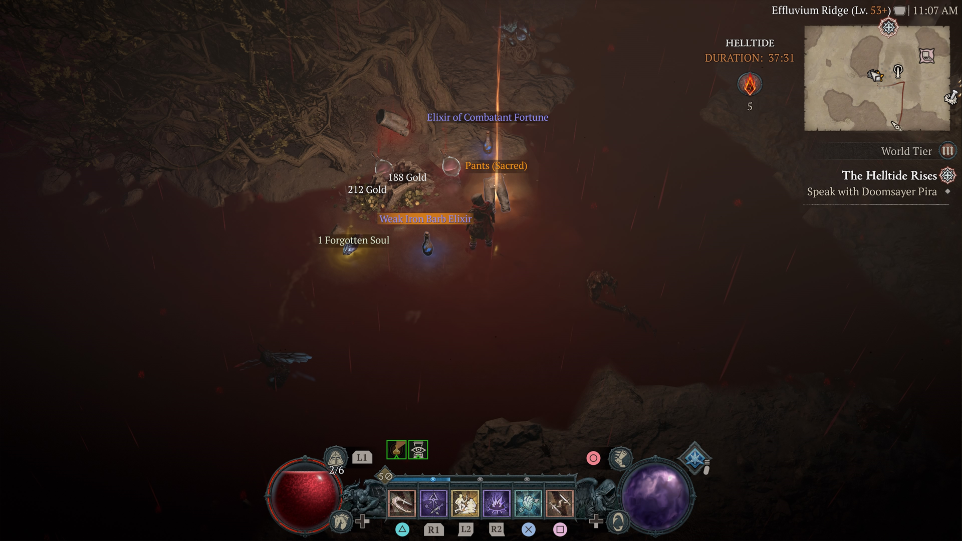 In Helltide events, you can open special chests to farm Legendary Gear.