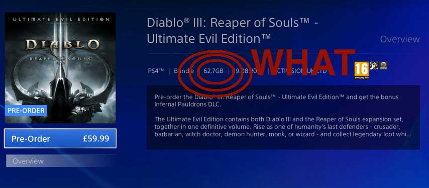 You should probably get Diablo 3 Ultimate Edition on disc VG247