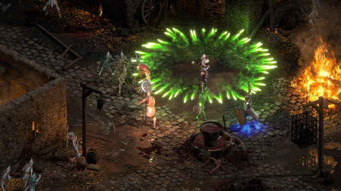 Tristram in Diablo 2: Resurrected