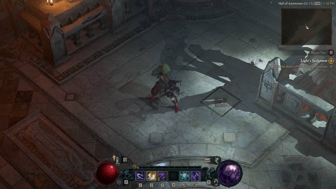 The rogue in Diablo 4 is great to burst enemies