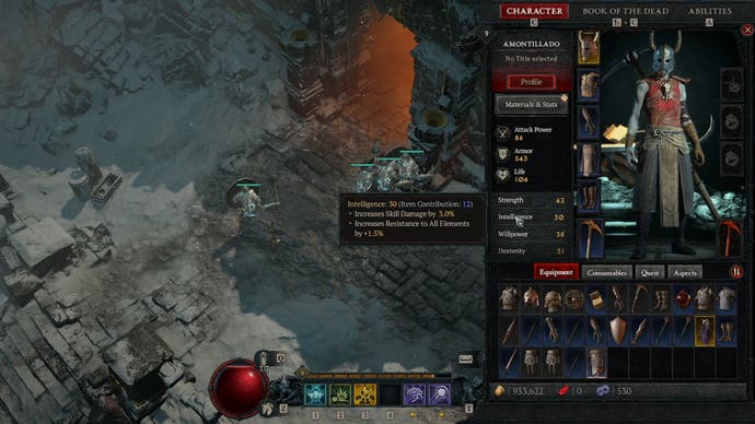 Diablo 4 Necromancer must look for pieces of equipment that improves the class's skills