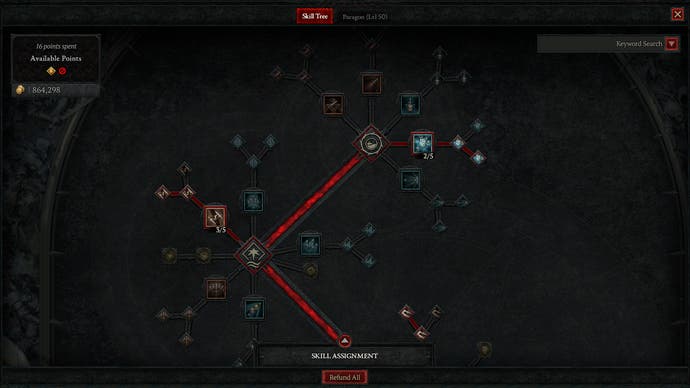 Rogue's Skill Tree in Diablo 4 is focused on dealing damage and escaping from enemies