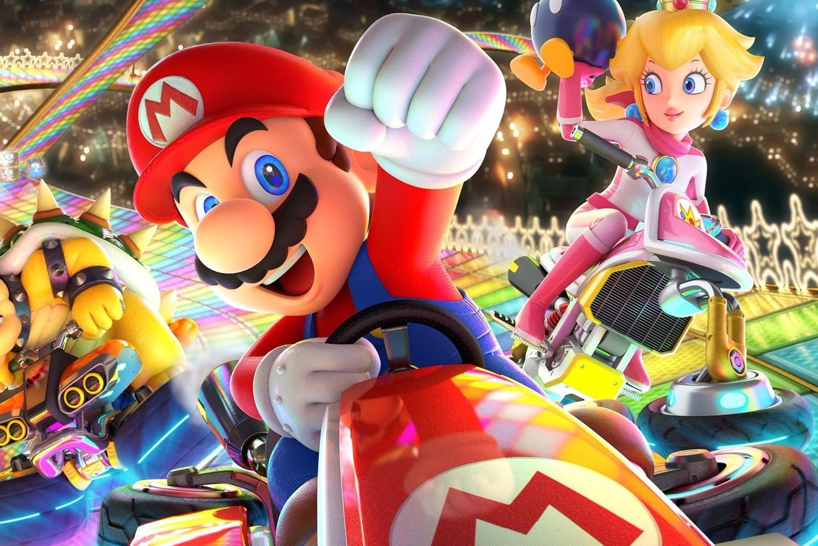 Mario kart deluxe 8 deals wii u