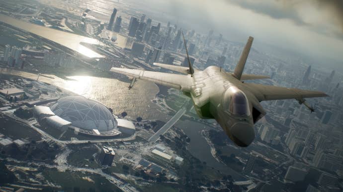 ace combat 7 key art