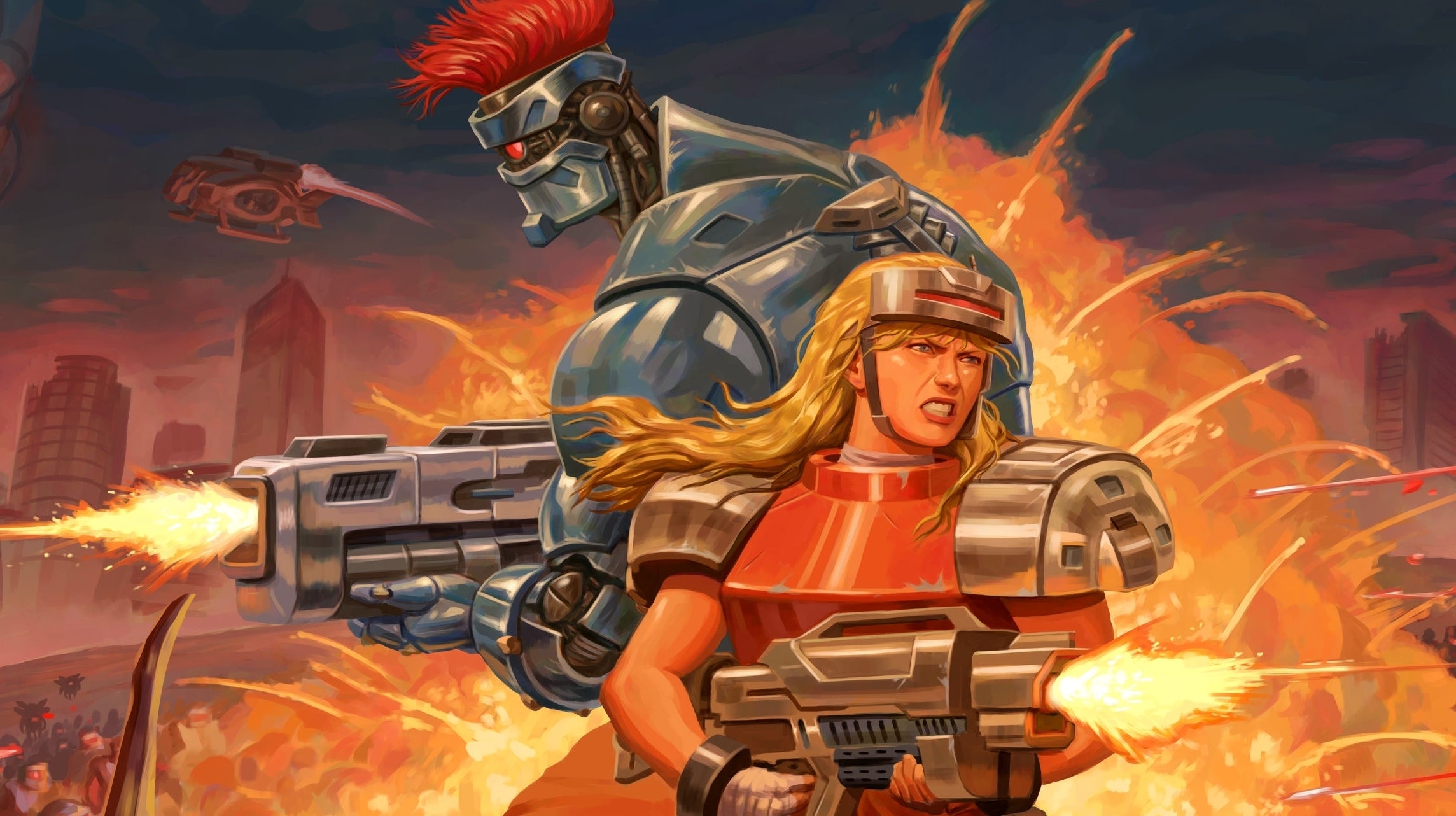 Blazing Chrome delivers the Contra spiritual sequel we've been waiting for  | Eurogamer.net