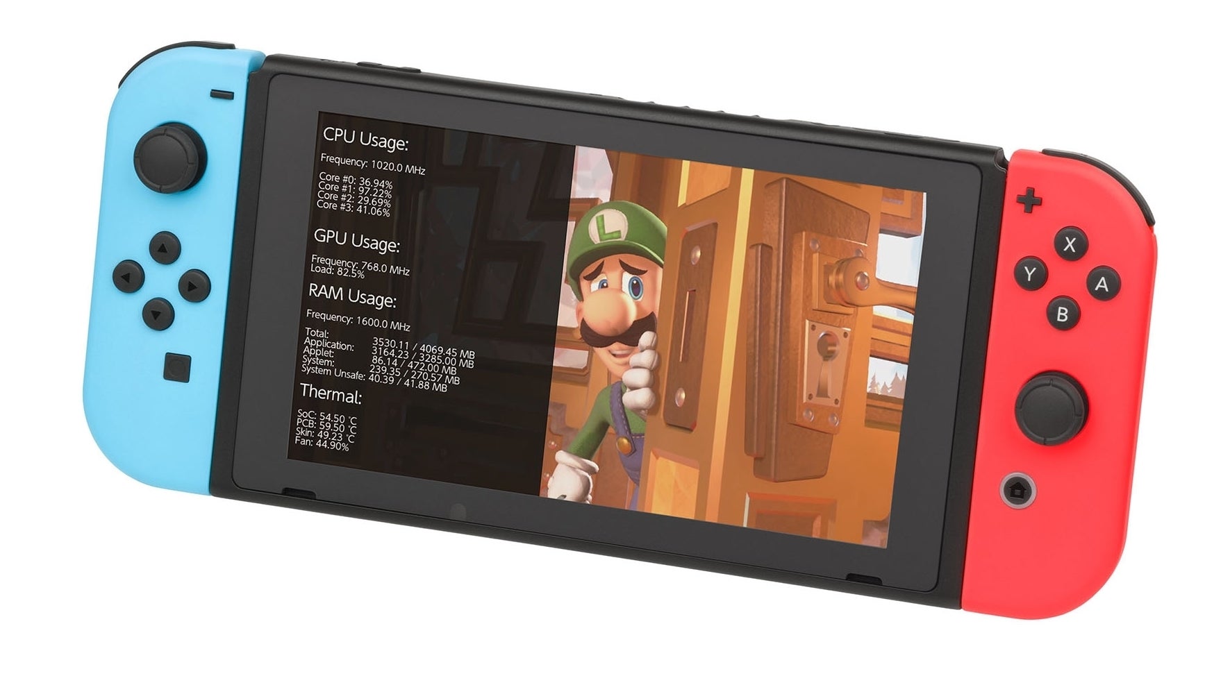 Nintendo best sale switch cpu