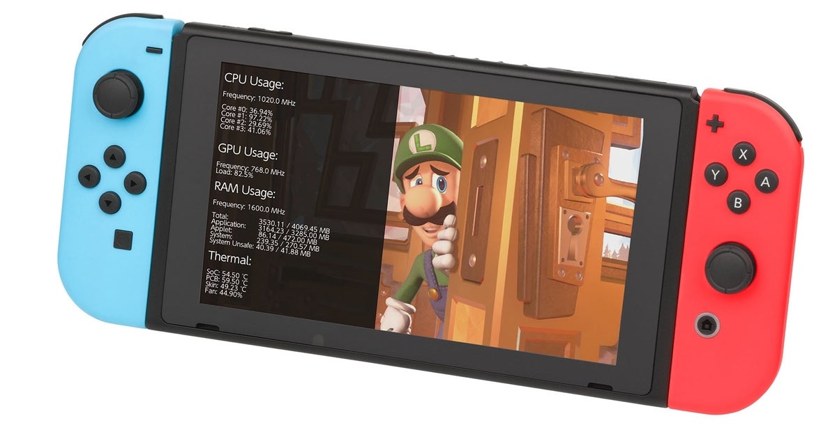 New Switch mod delivers real-time CPU, GPU and thermal monitoring - and ...