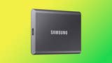 Our favourite portable SSD, Samsung's T7 1TB, is just $110 after a 35% discount