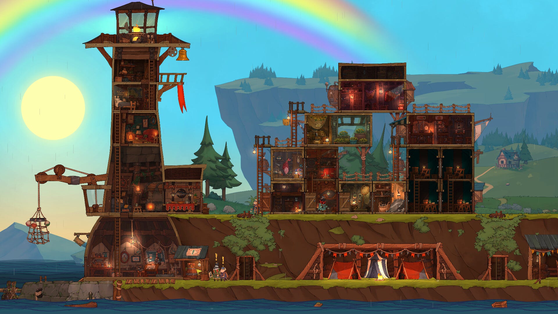 Manor Lords too realistic or grimy for you? Try cosy survival townbuilder Diluvian Winds, out today