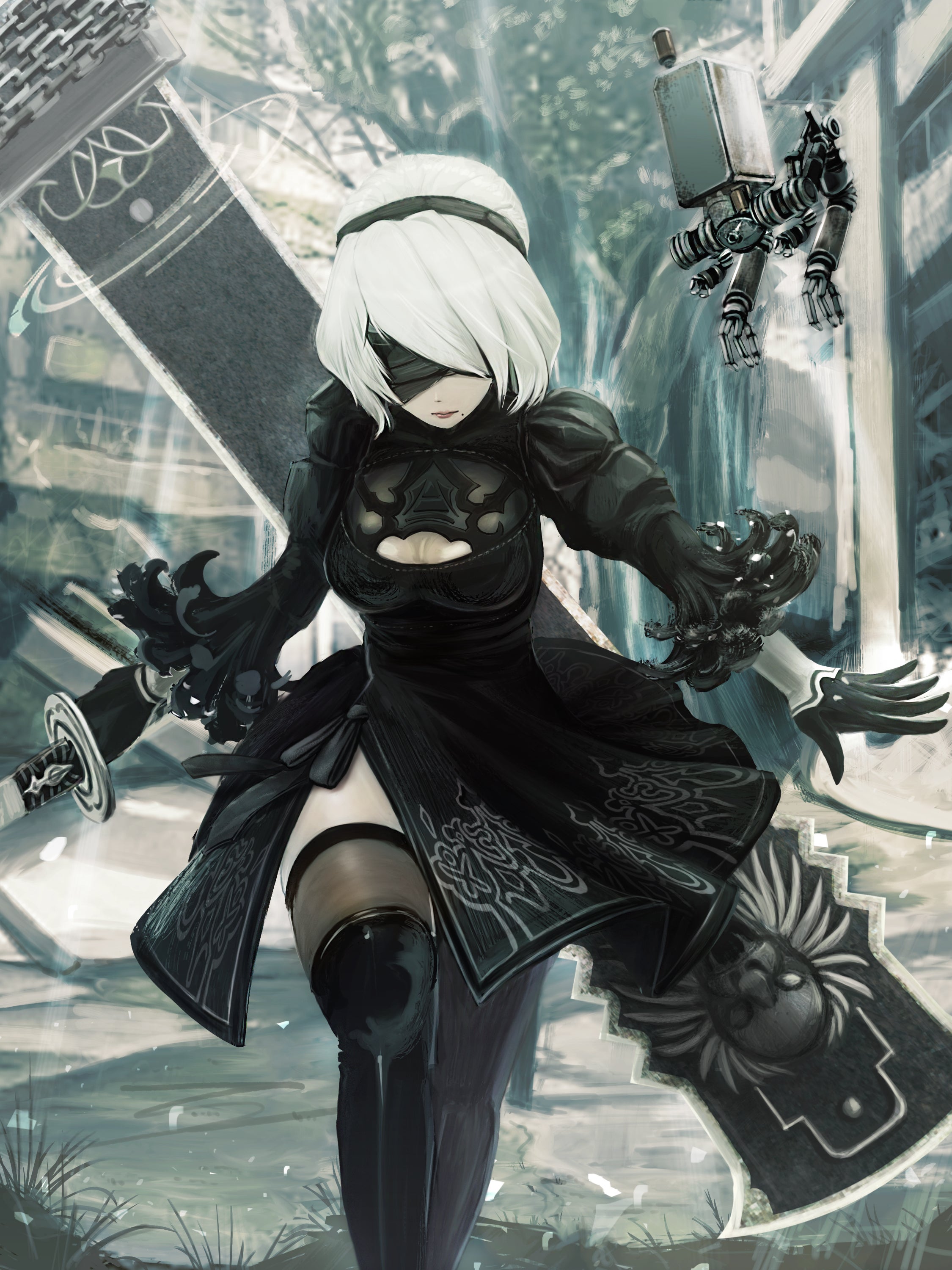 Director de NieR: Automata reage à fan-arte atrevida | Eurogamer.pt