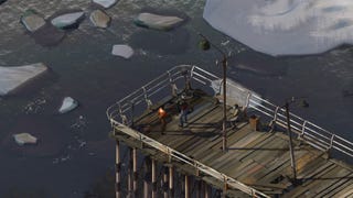 Harrier Du Bois and Kim Kitsuragi in Disco Elysium.