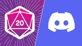 The Roll 20 and Discord logos side by side.
