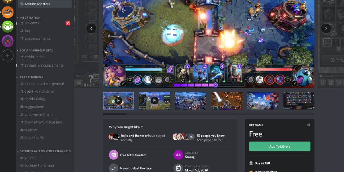 Discord Game Store refocuses on Nitro subscription, devs can now