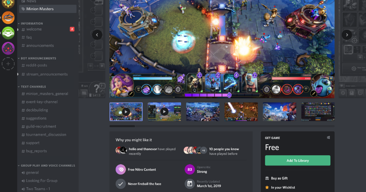 Discord Game Store refocuses on Nitro subscription, devs can now