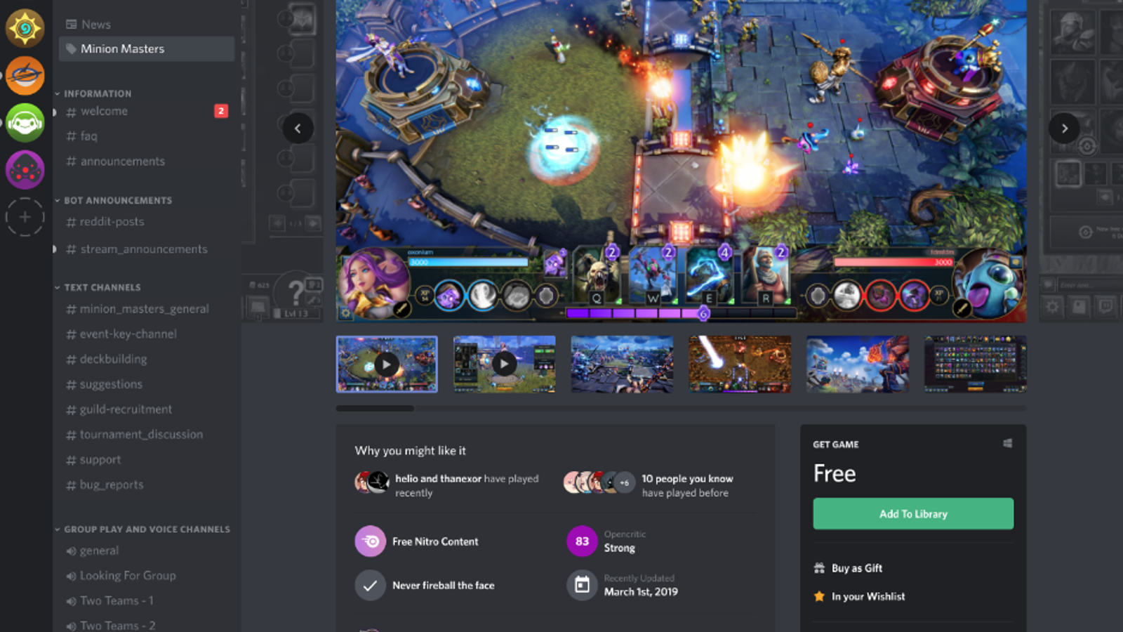 Discord Game Store refocuses on Nitro subscription, devs can now