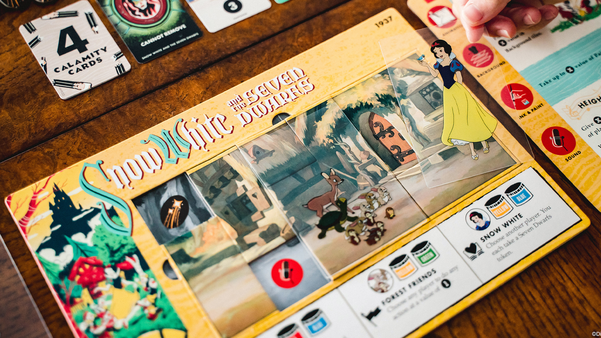 Disney Animated is a coop board game from the studio behind Disney