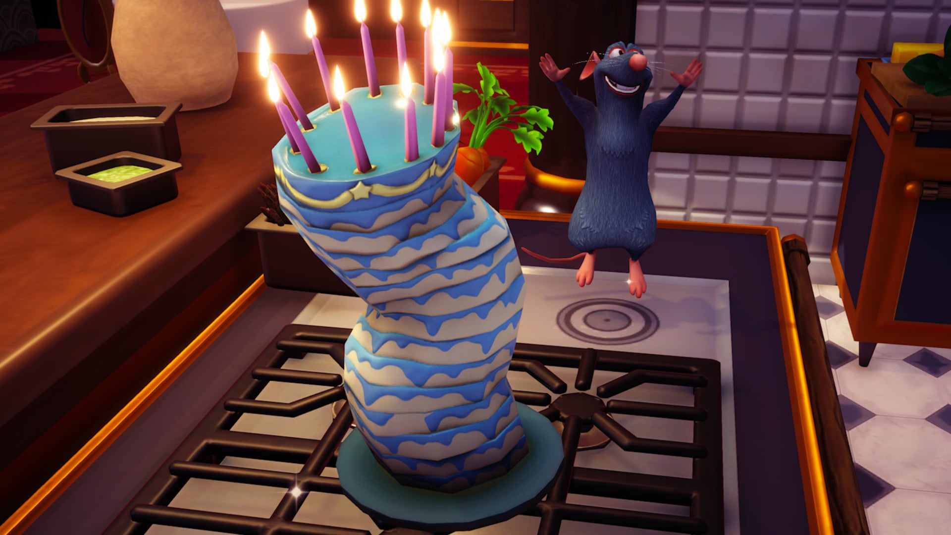 disney dreamlight valley aurora birthday cake