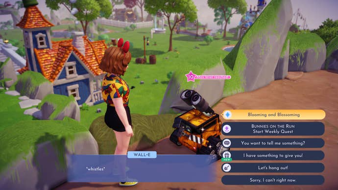 disney dreamlight valley eggstravaganza event wall e task options