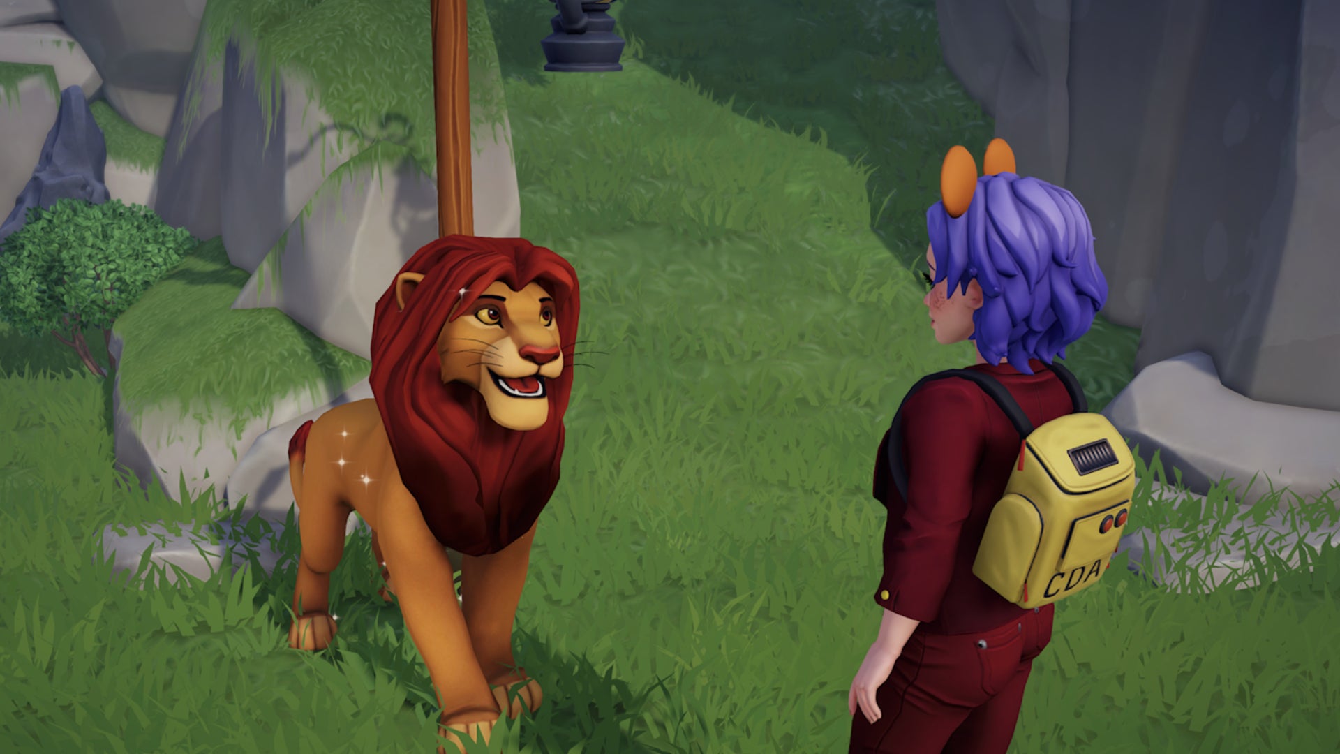 disney dreamlight valley end of great gathering quest talking to simba