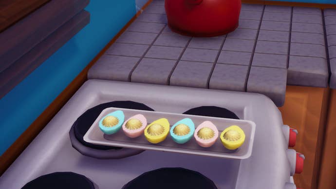 disney dreamlight valley spring mimosa eggs