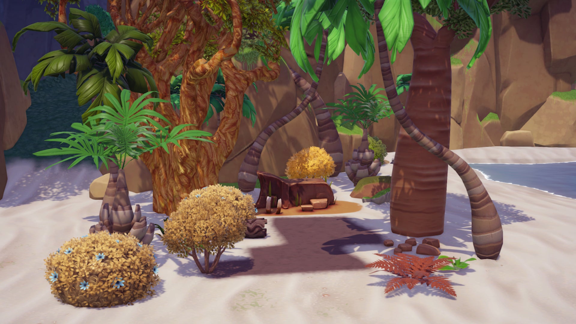 disney dreamlight valley staking territory decorate dazzle beach