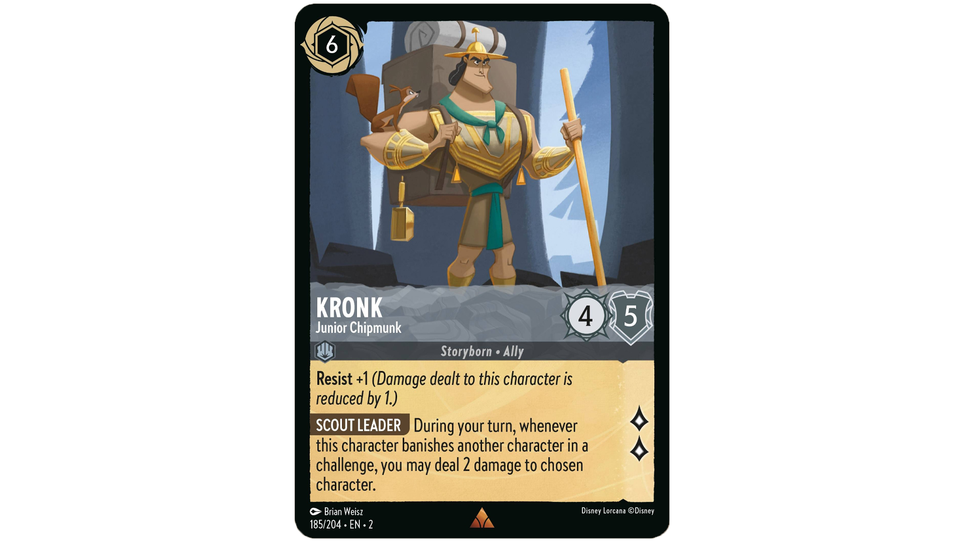 kronk lorcana card Disney Lorcana - Shimmering Skies Starter Deck