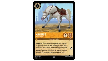 maximus lorcana card - Shimmering Skies - - Team Champion (Super Rare) 3 Willpower Disney Lorcana - Maximus 11/204