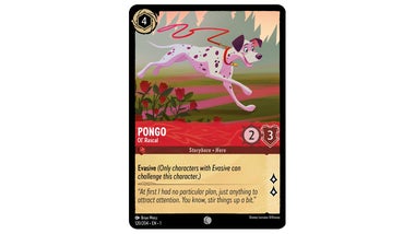 pongo lorcana card Lorcana: Into The Inklands Starter Deck 2 Artist FOIL Disney Lorcana: Into The